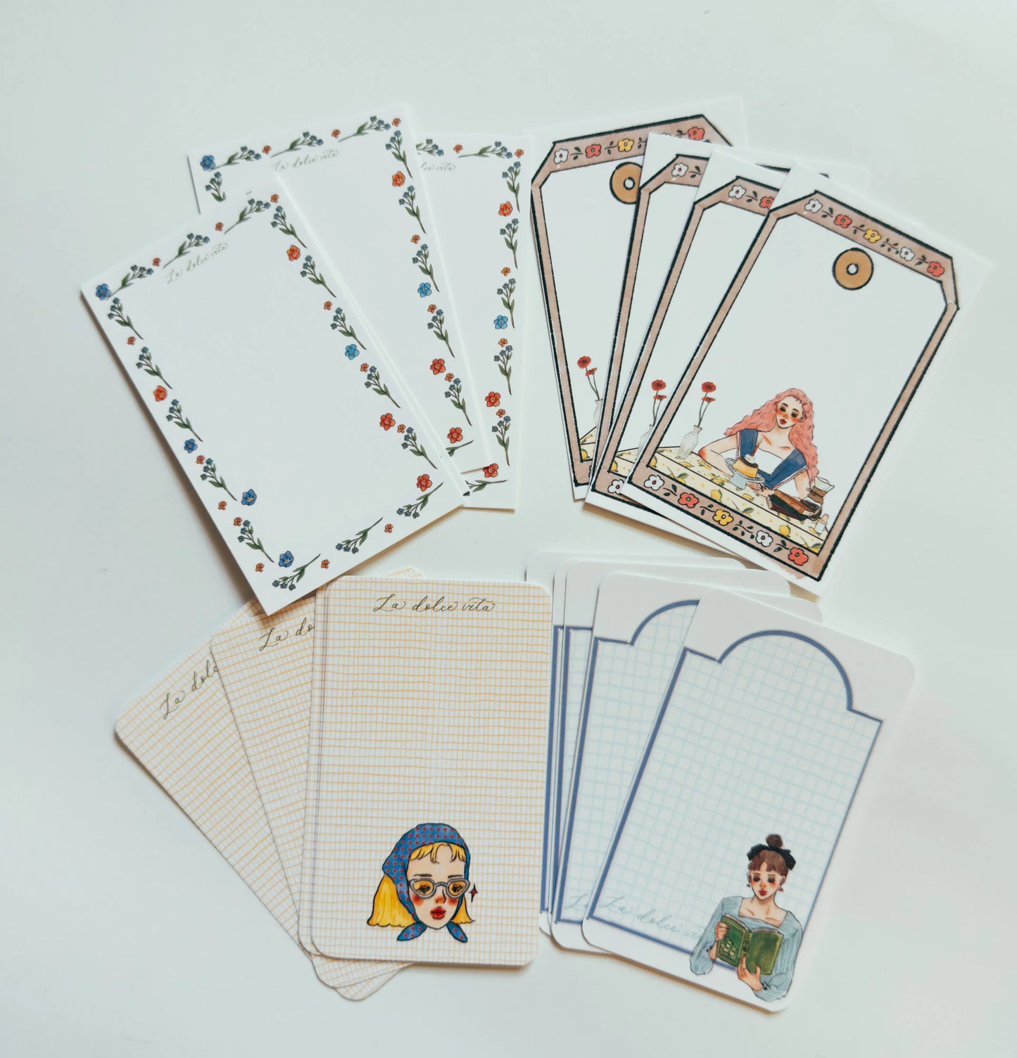La Dolce Vita Message Cards - Writing to You