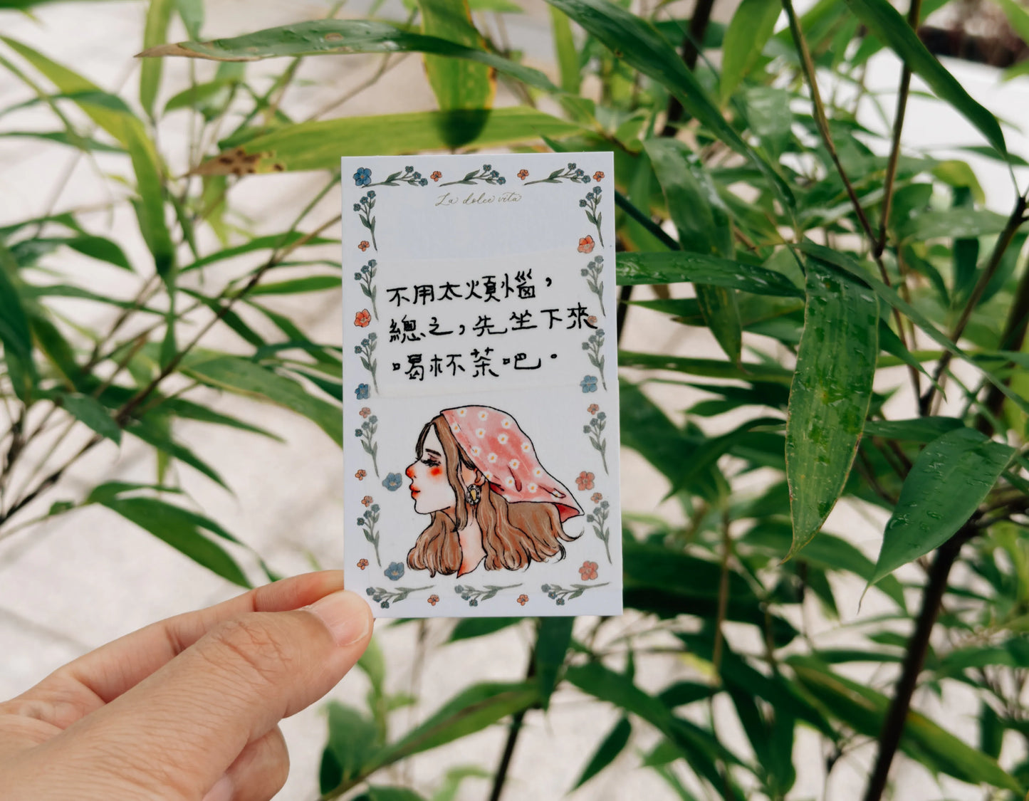 La Dolce Vita Message Cards - Writing to You
