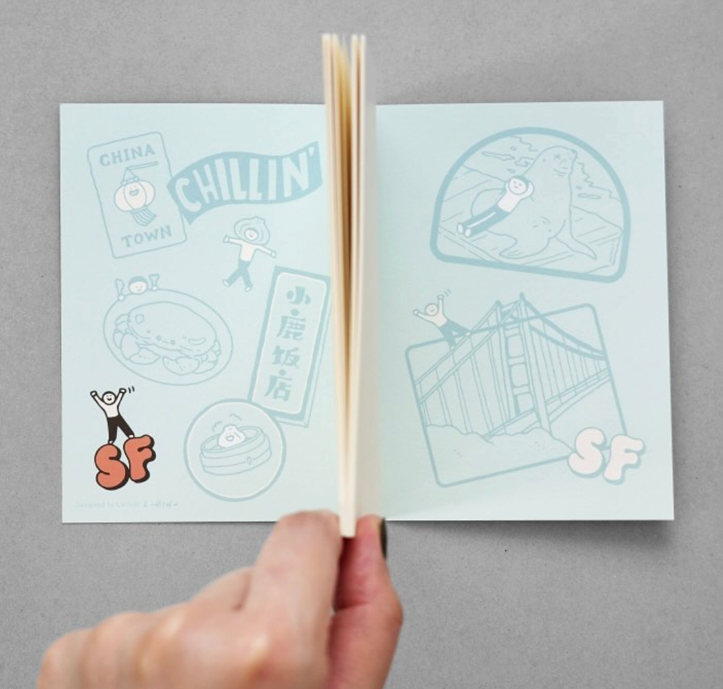 Littlelu Passport-sized Slim Notebook, SF Pen Show Special Edition