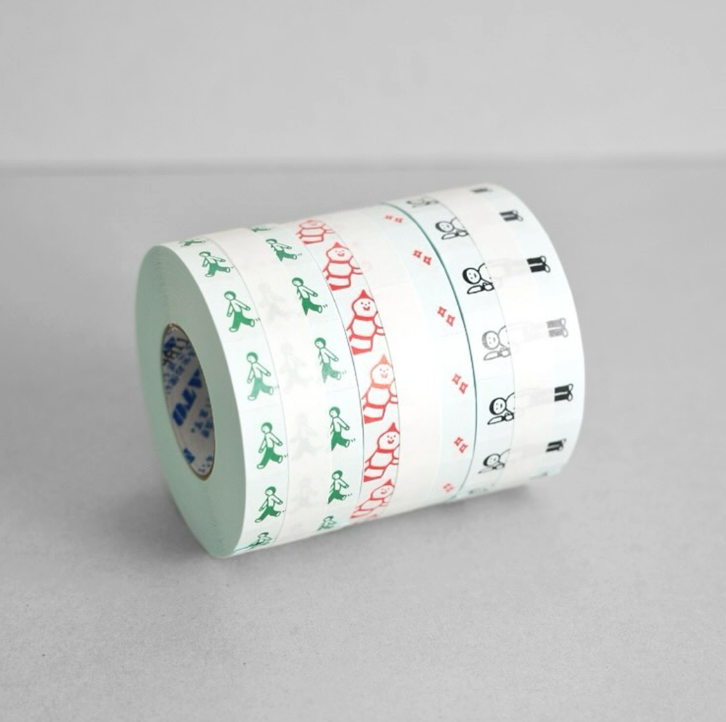 Littlelu Label Sticker Roll, 3 designs