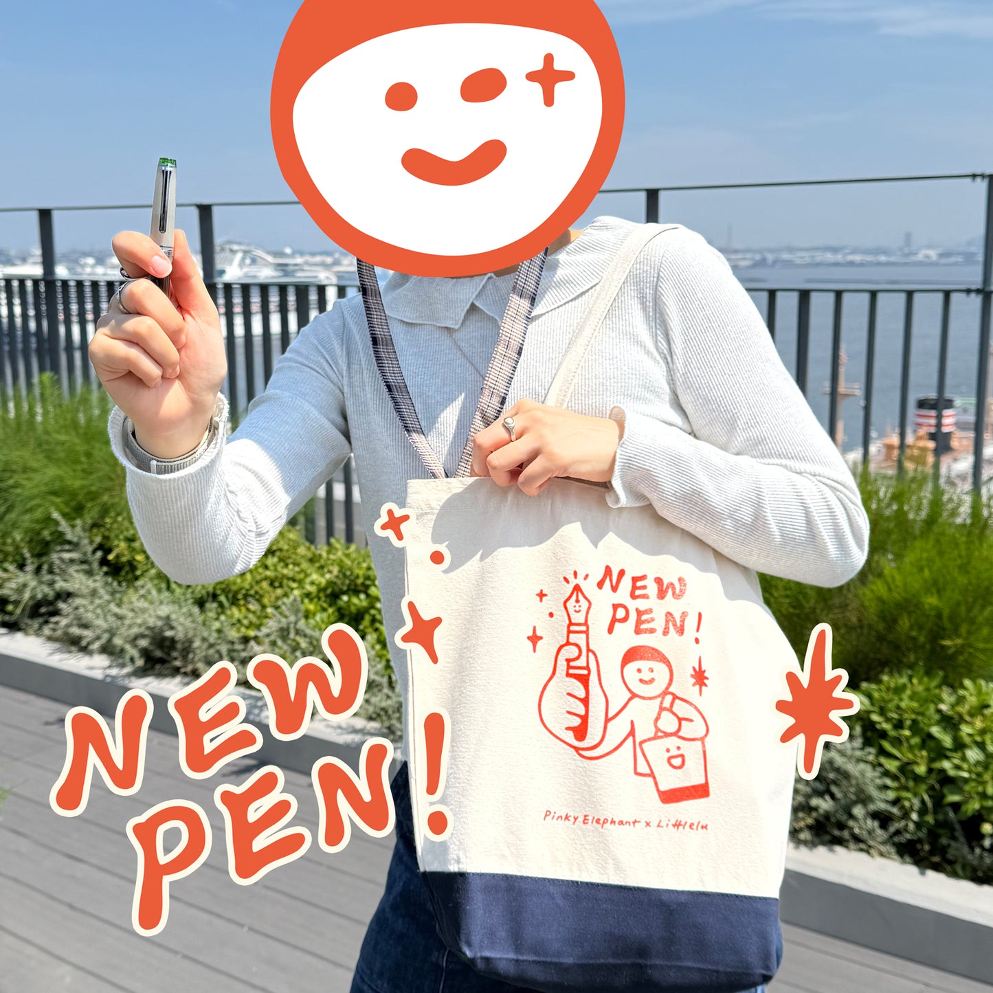 Littlelu Canvas Tote - New Pen - SF Pen Show Exclusive
