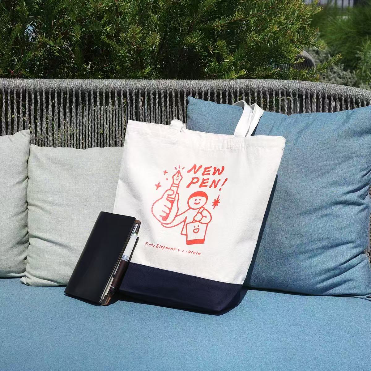 Littlelu Canvas Tote - New Pen - SF Pen Show Exclusive