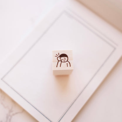 Littlelu Rubber Stamp - Spring Release - 1.5x1.5cm