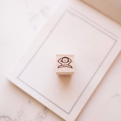 Littlelu Rubber Stamp - Spring Release - 1.5x1.5cm