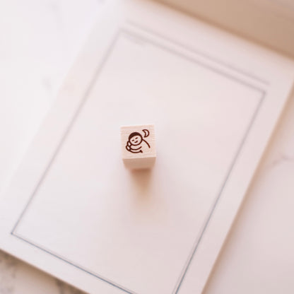 Littlelu Rubber Stamp - Spring Release - 1x1cm