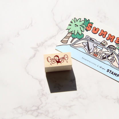 Littlelu Rubber Stamp - Summer Release - Bigger Ones