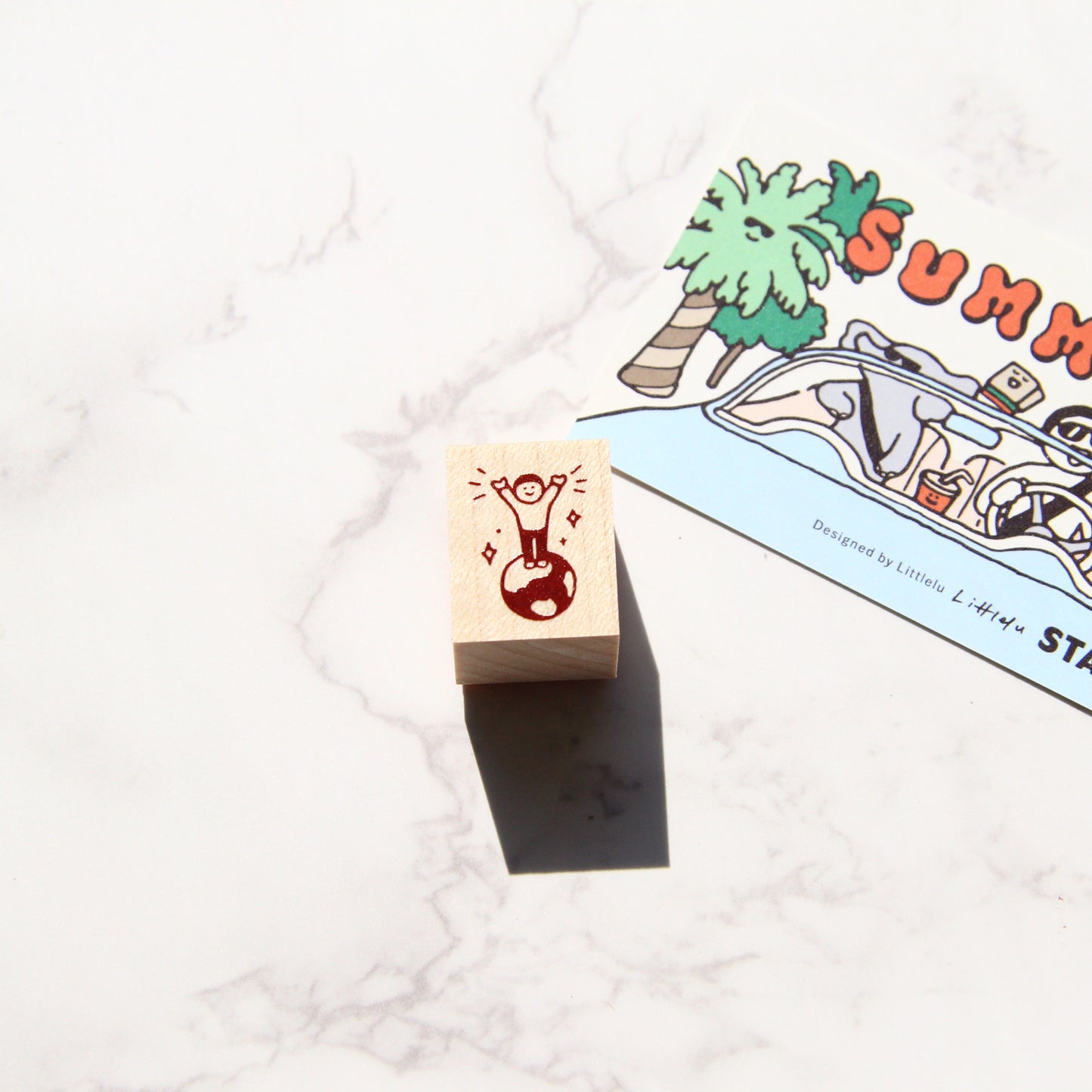 Littlelu Rubber Stamp - Summer Release - Bigger Ones