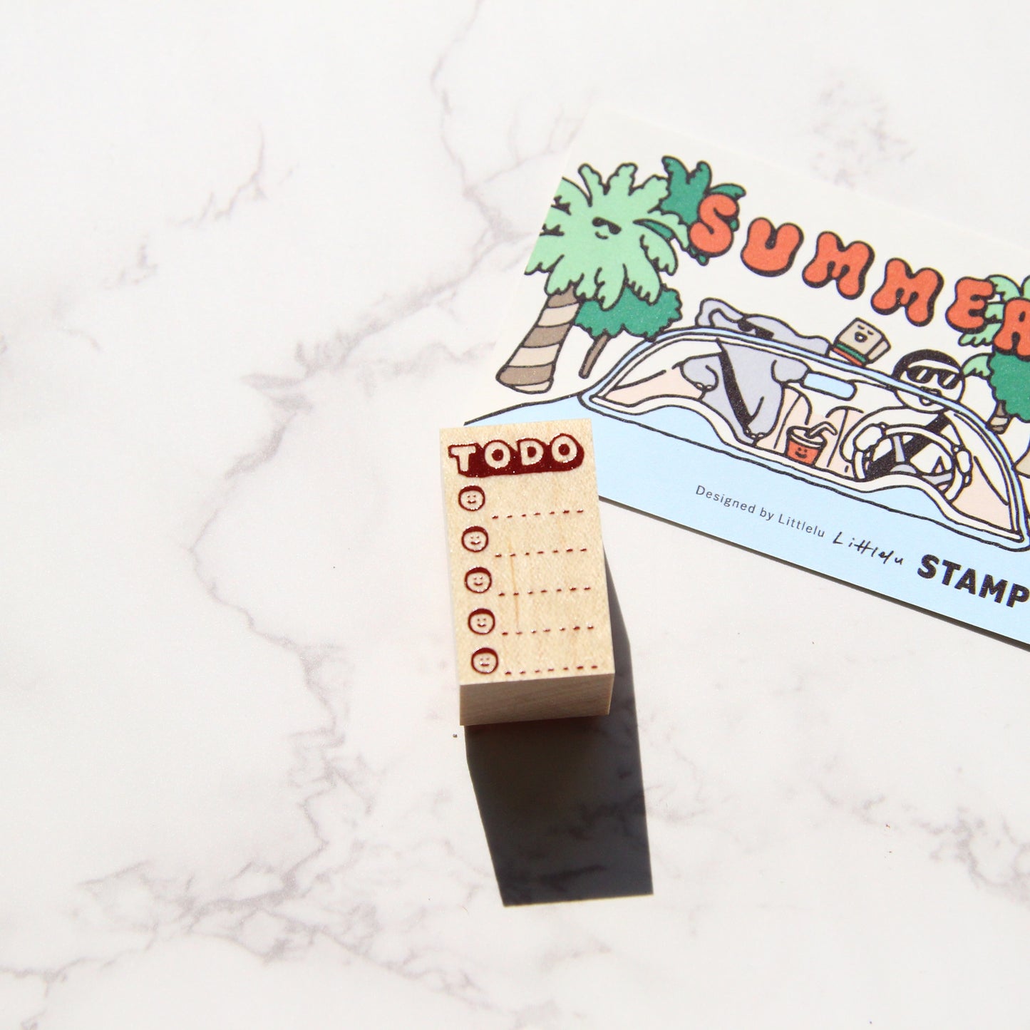 Littlelu Rubber Stamp - Summer Release - Bigger Ones