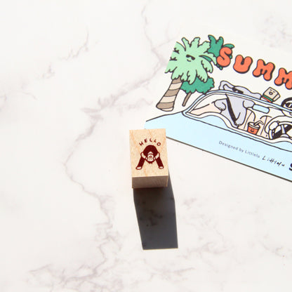 Littlelu Rubber Stamp - Summer Release - Lifestyles