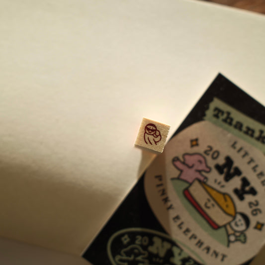 Littlelu Rubber Stamp - 2026 Summer - Hi!