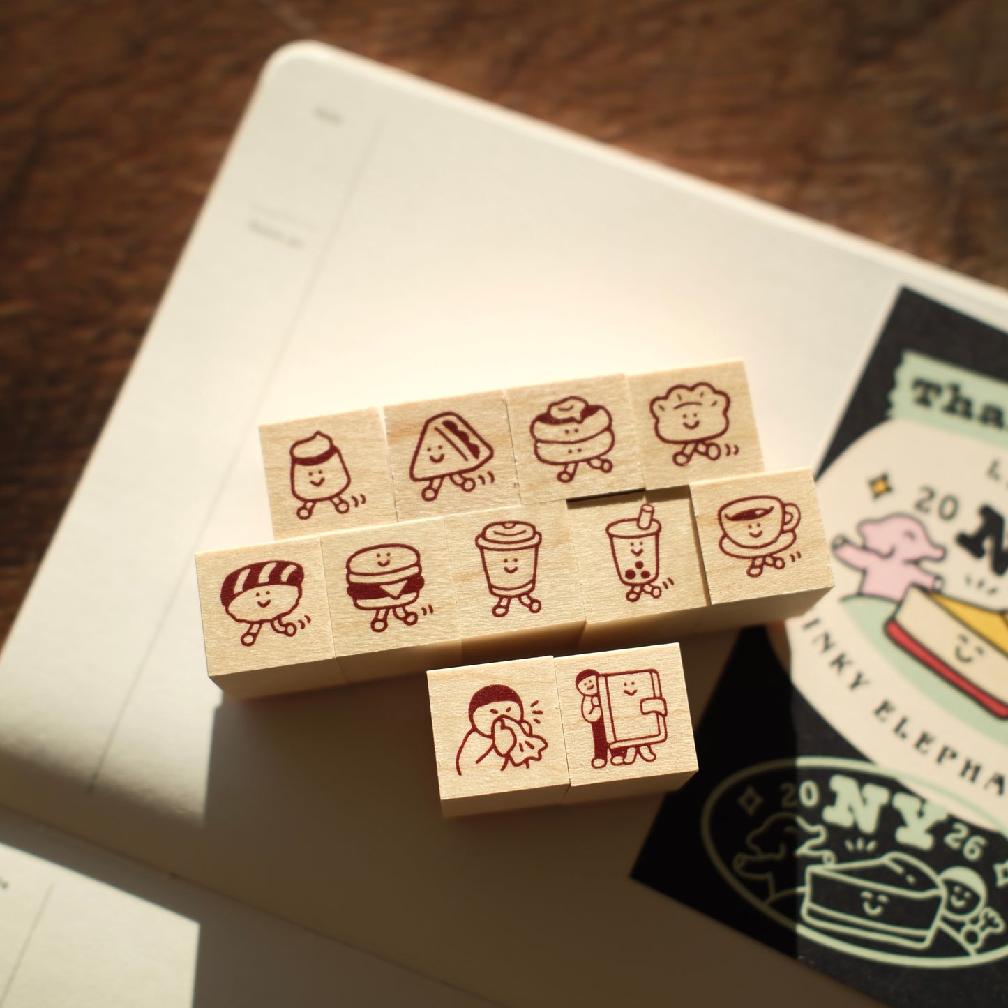 Littlelu Rubber Stamp - 2026 Summer - 1.5x1.5cm