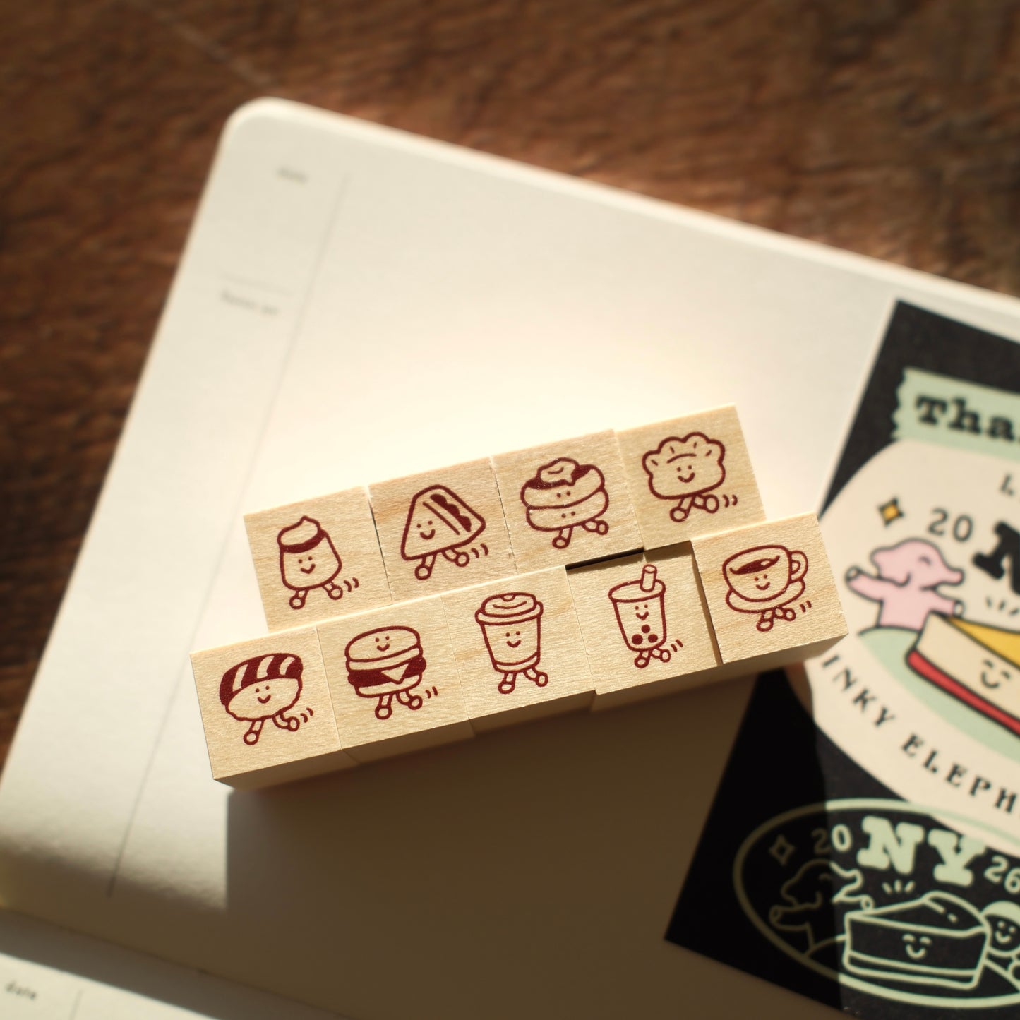 Littlelu Rubber Stamp - 2026 Summer - 1.5x1.5cm