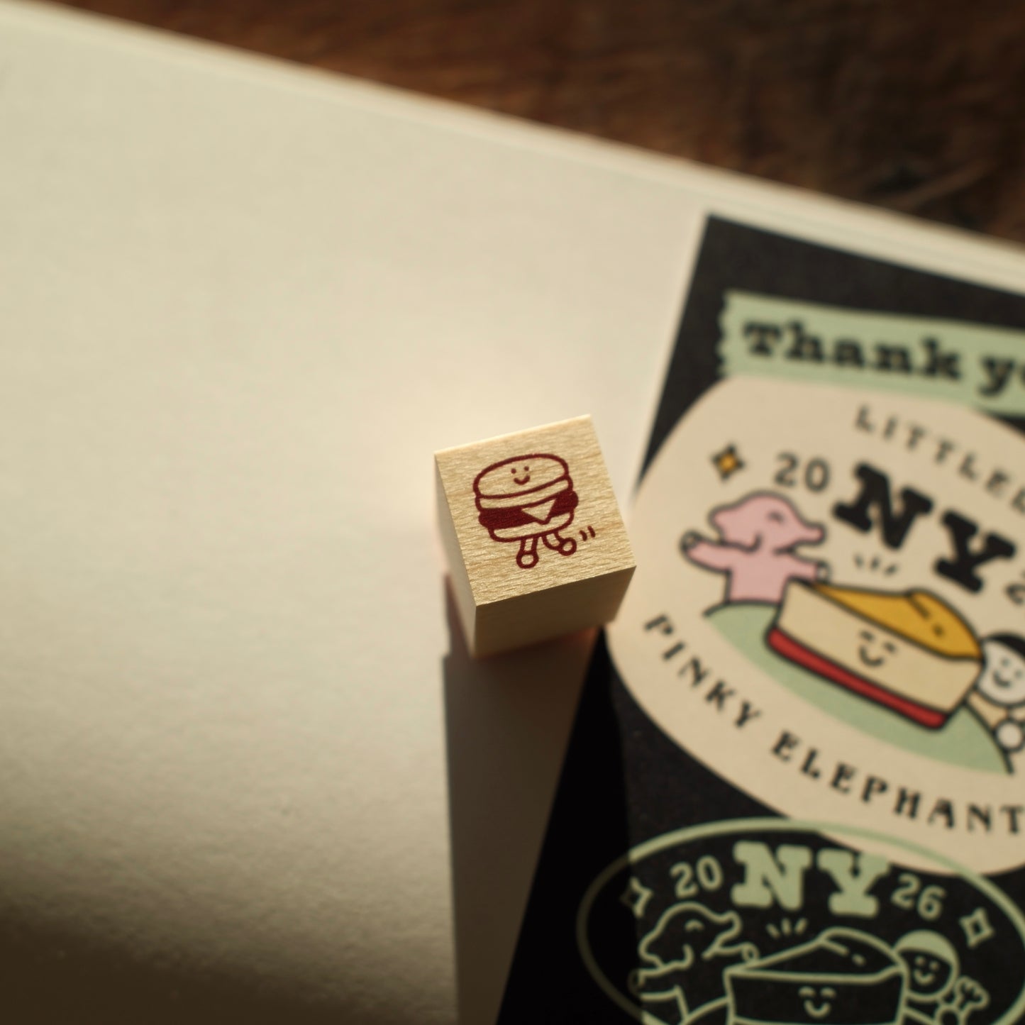 Littlelu Rubber Stamp - 2026 Summer - 1.5x1.5cm