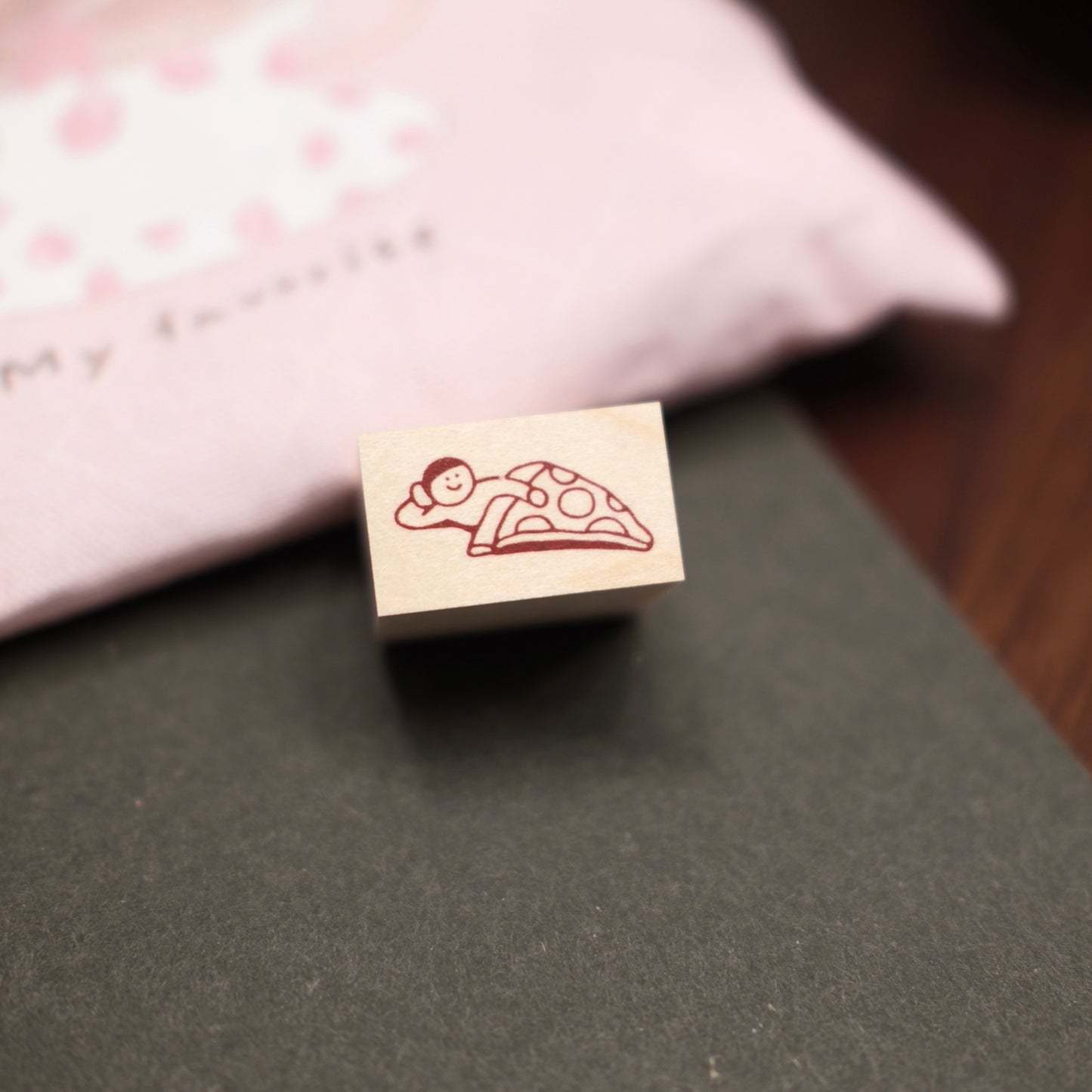 Littlelu Rubber Stamp - 2026 Summer - 1.5x2.5cm