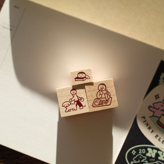 Littlelu Rubber Stamp - 2026 Summer - Small Ones