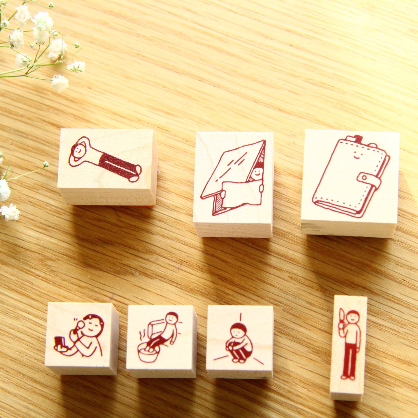Littlelu Lifestyle Rubber Stamps_Spring Release