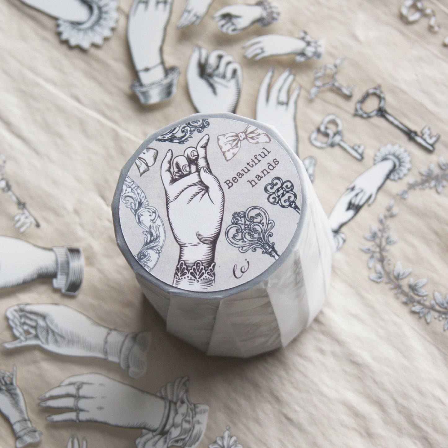 Loidesign Beautiful Hands Glossy PET Tape