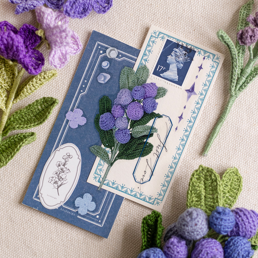 Loidesign Flower Crochet Glossy PET Tape