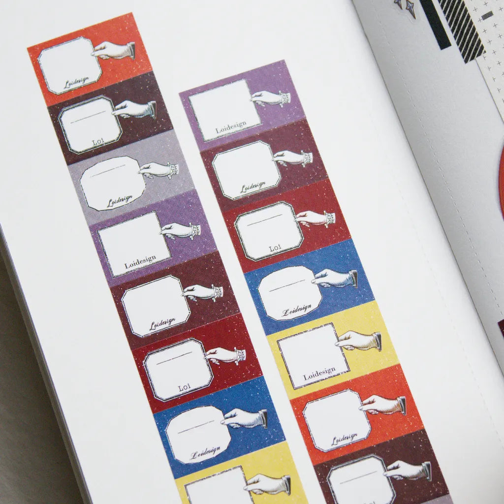 Loidesign Label Sticker - Frame & Hands