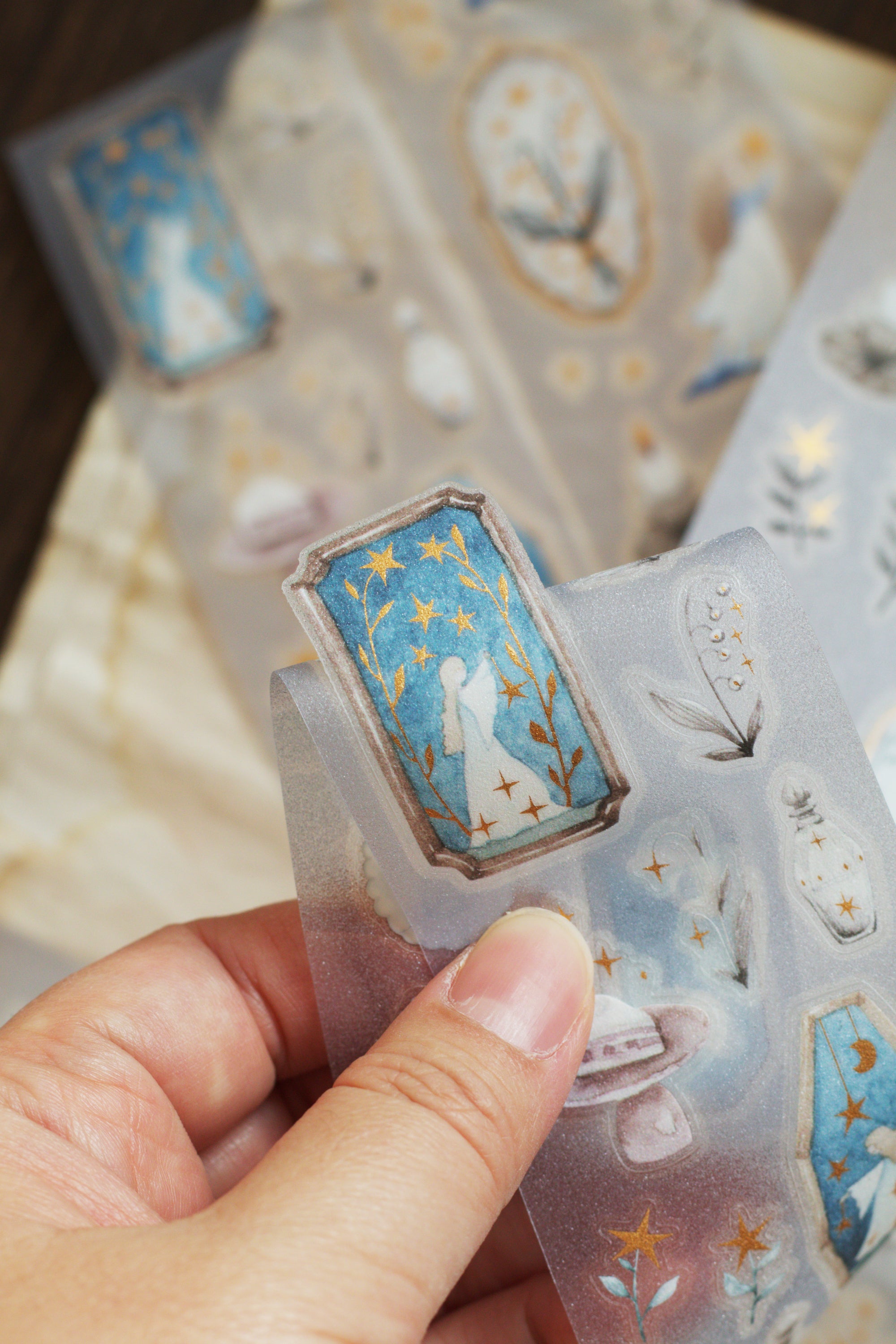 Loidesign Gilded Kiss-Cut PET Tape w/ Special Effect - Forest