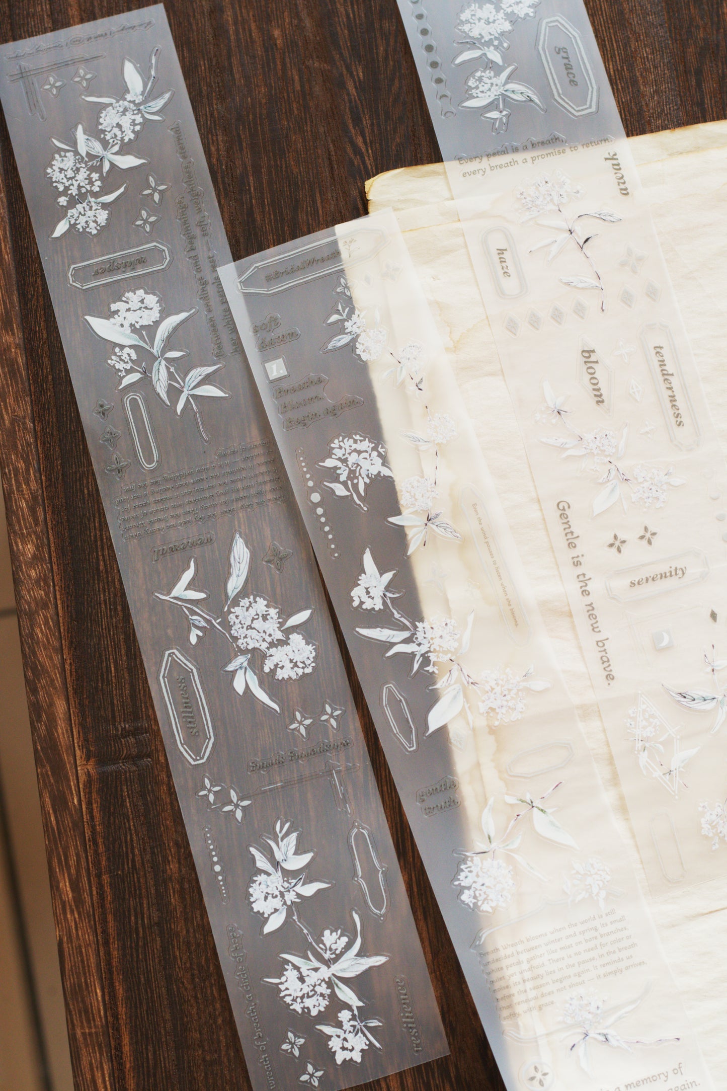 Loidesign Bridal Wreath Kiss-Cut PET Tape