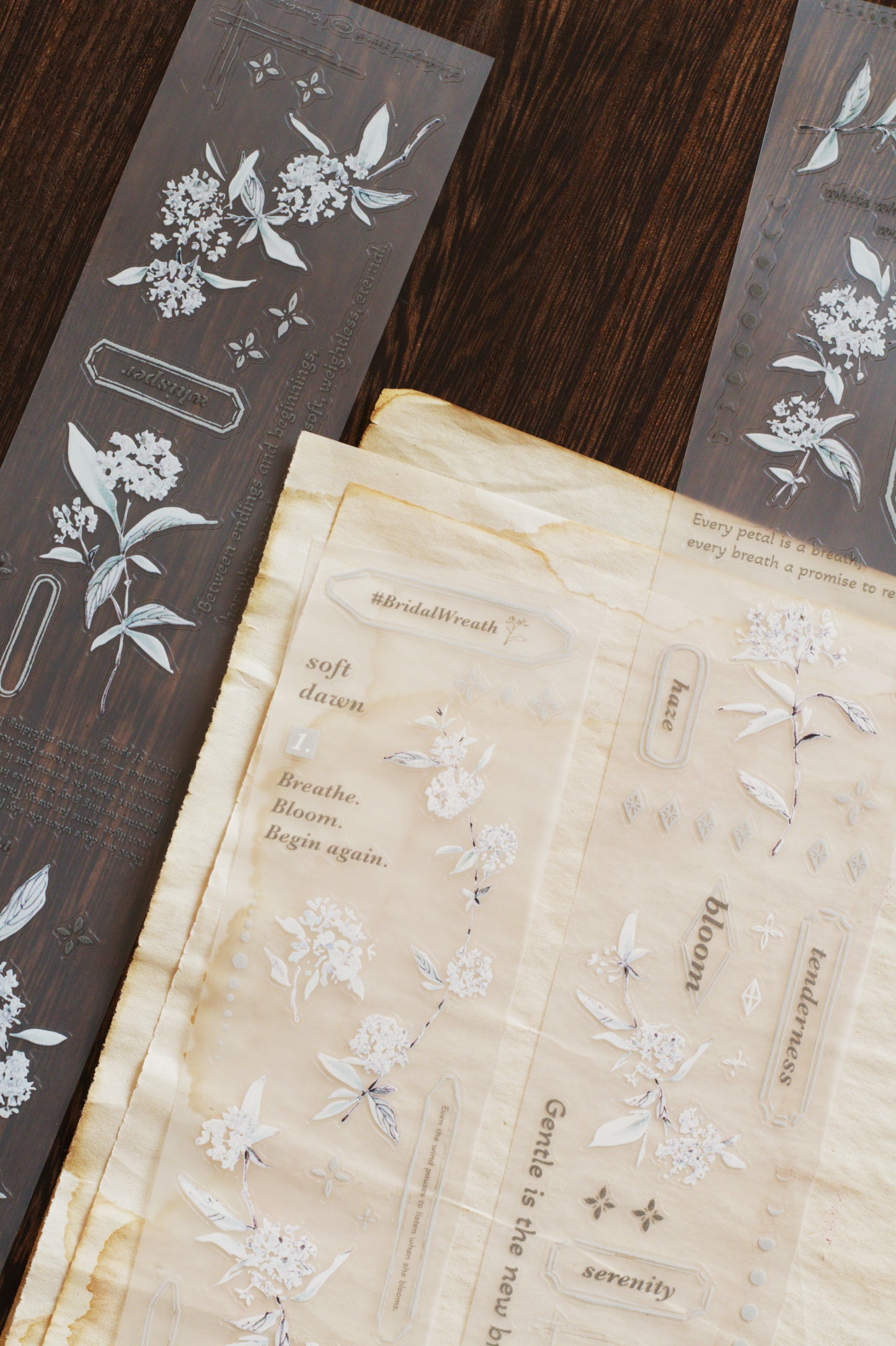 Loidesign Bridal Wreath Kiss-Cut PET Tape