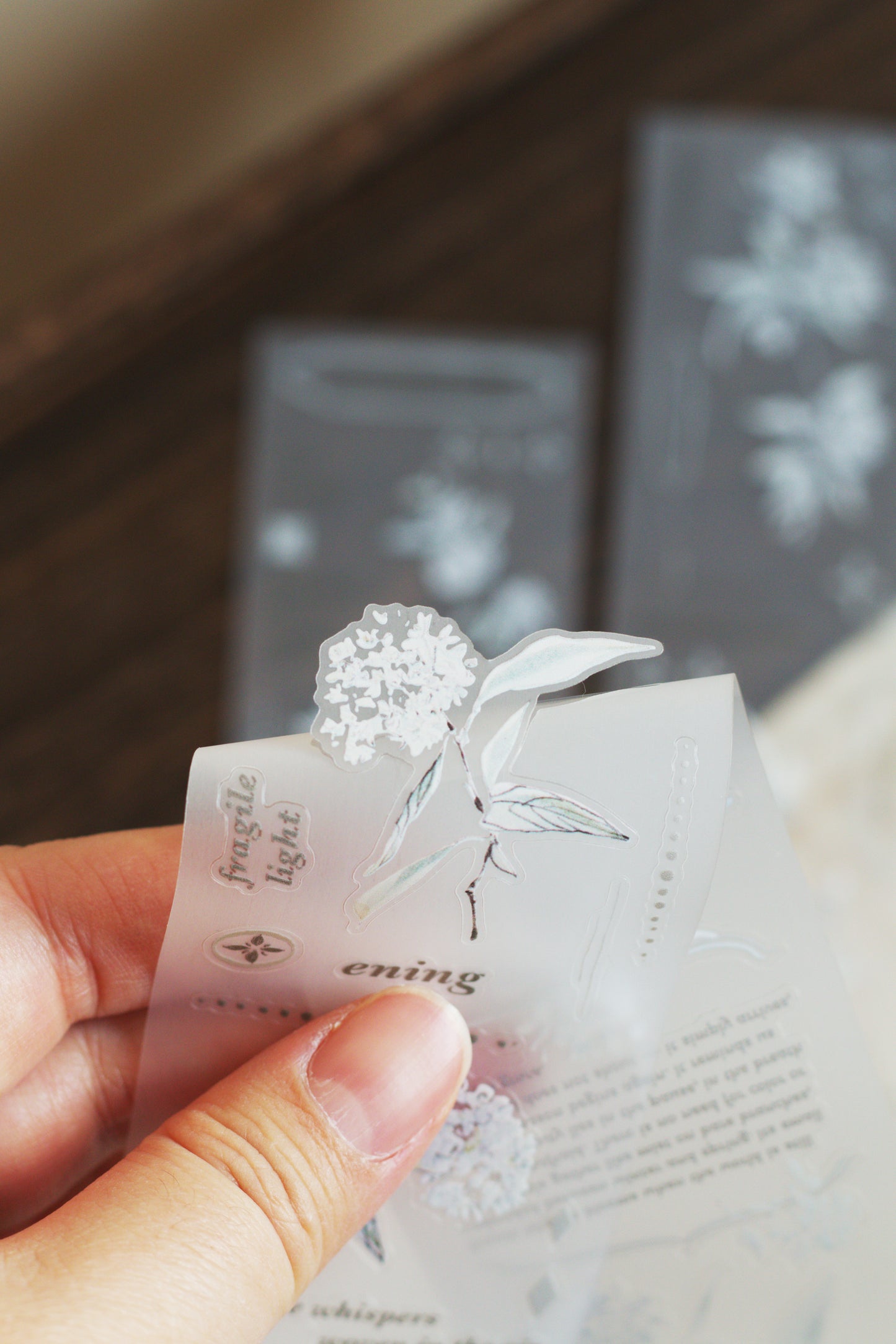 Loidesign Bridal Wreath Kiss-Cut PET Tape