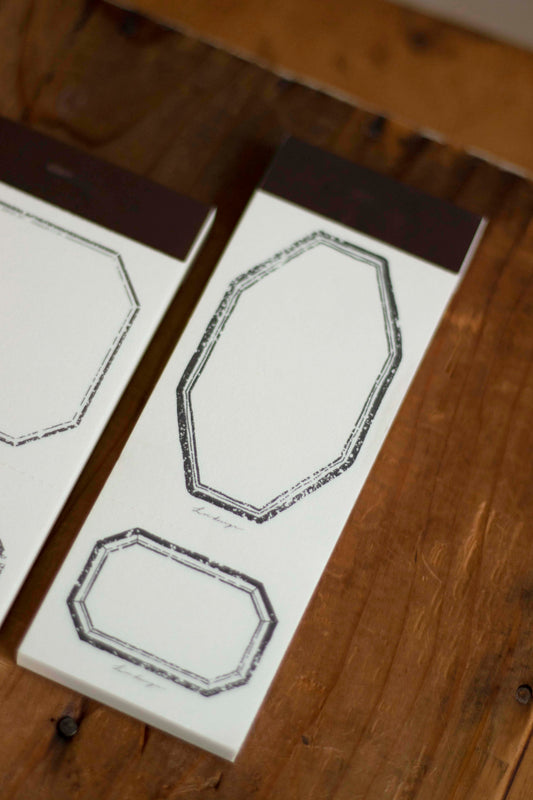 Loidesign Label Book - Vintage Frame - Gray Photo Frame