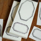 Loidesign Label Book - Vintage Frame - Gray Photo Frame