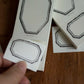 Loidesign Label Book - Vintage Frame - Gray Photo Frame