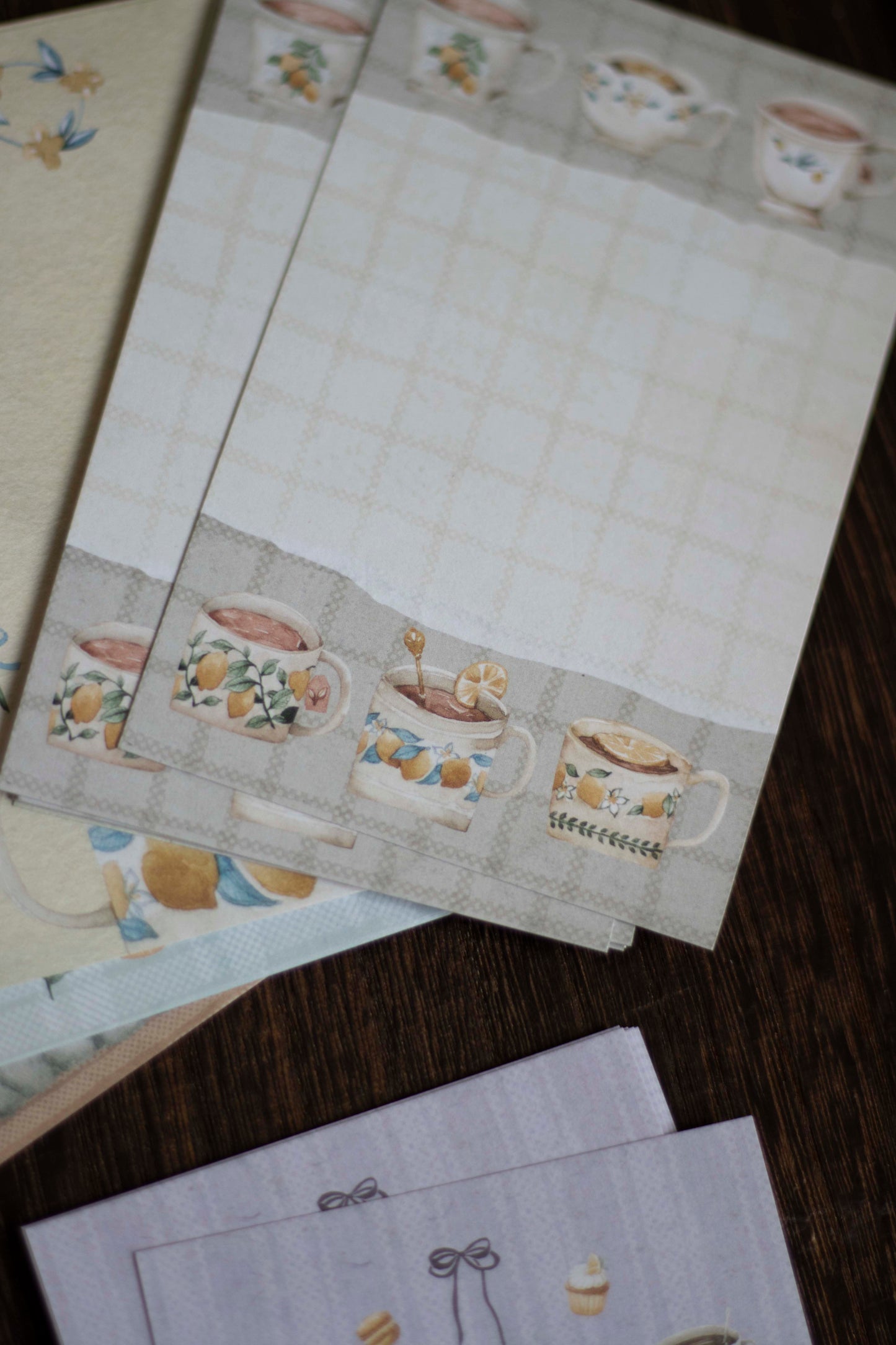 Loidesign Mini 6 Size Memo Paper - Lemon Mug