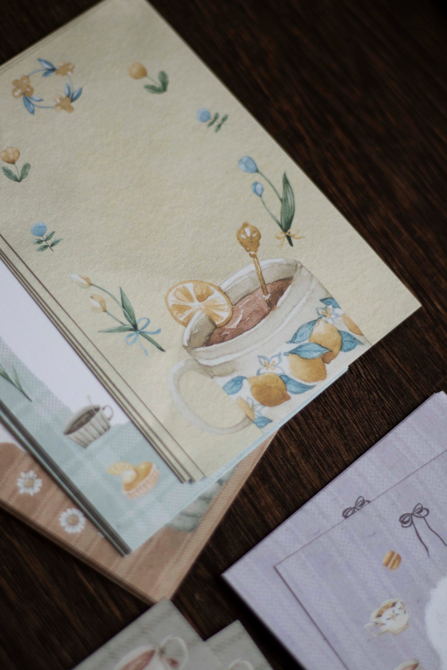 Loidesign Mini 6 Size Memo Paper - Lemon Mug