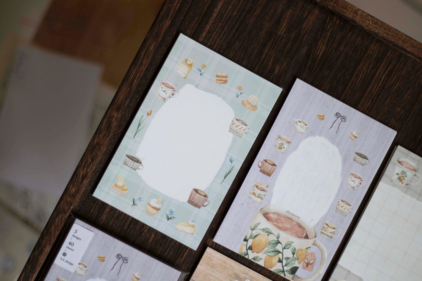 Loidesign Mini 6 Size Memo Paper - Lemon Mug