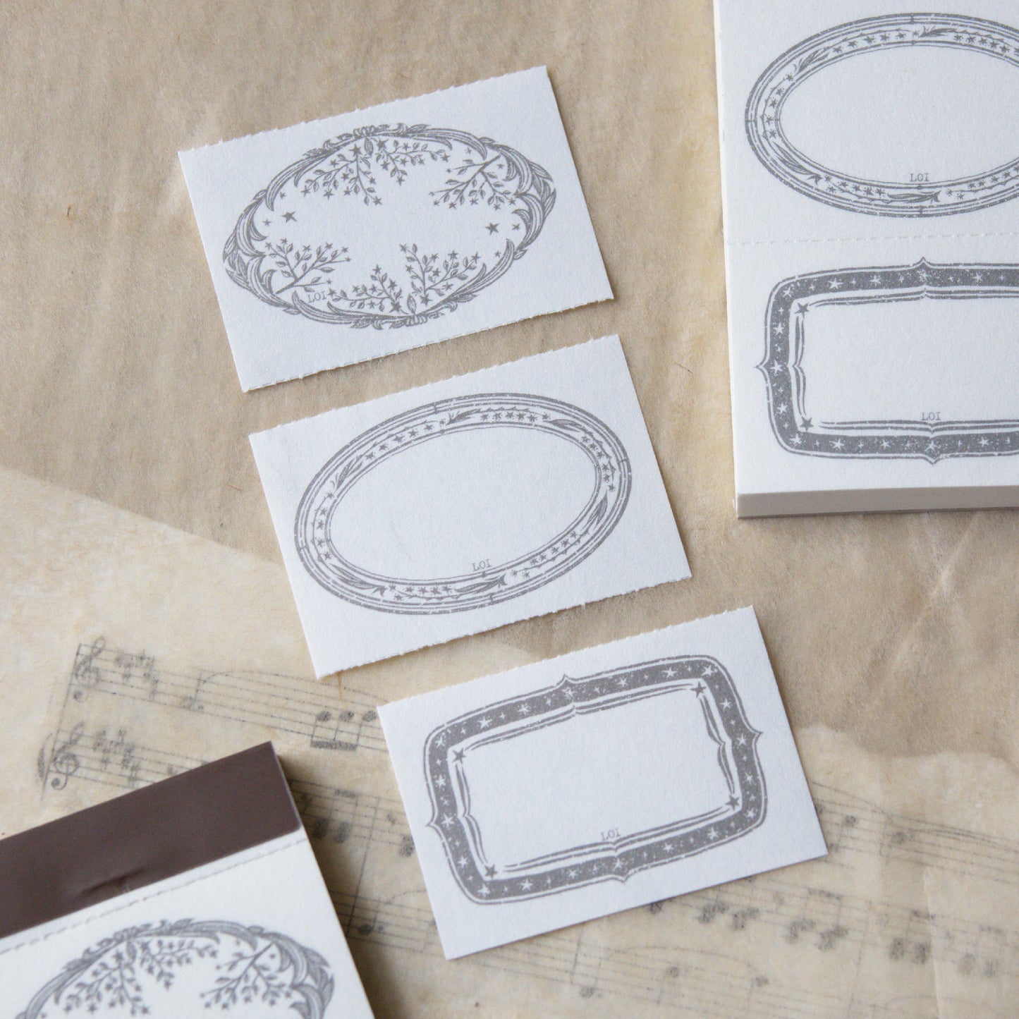 Loidesign Triple Time Label Book - Star Variations