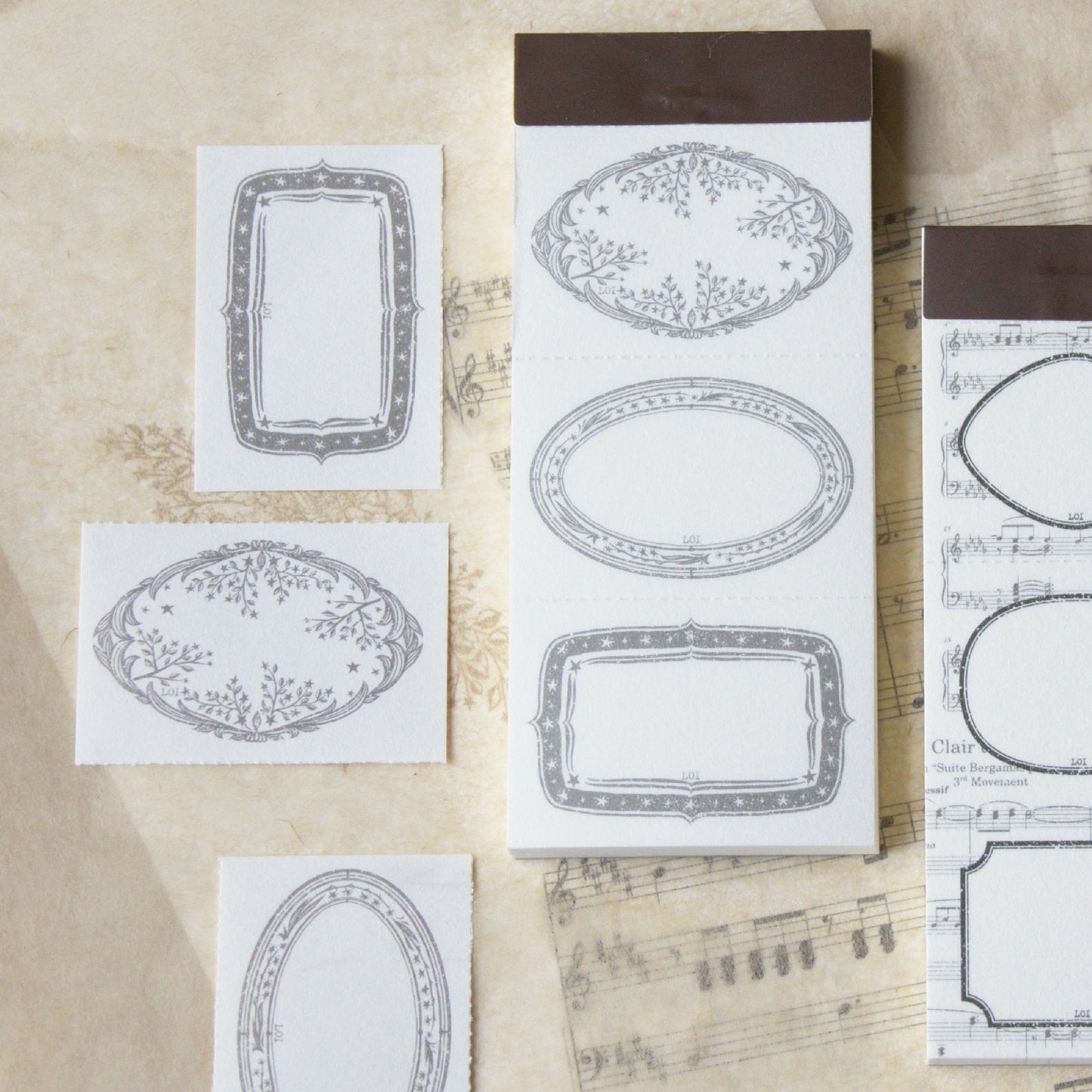 Loidesign Triple Time Label Book - Star Variations