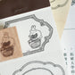 Loidesign x Pei Pei Collab Rubber Stamp - Bunny with Ink Bottle