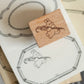 Loidesign x Pei Pei Collab Rubber Stamp - Bunny Holding A Quill Pen