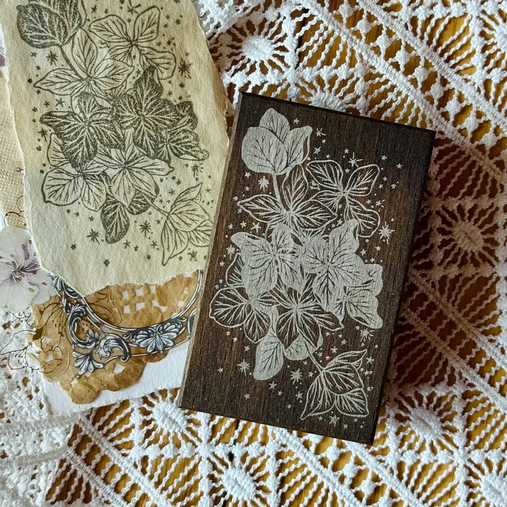 Loidesign Rubber Stamp - Light and Hydrangea
