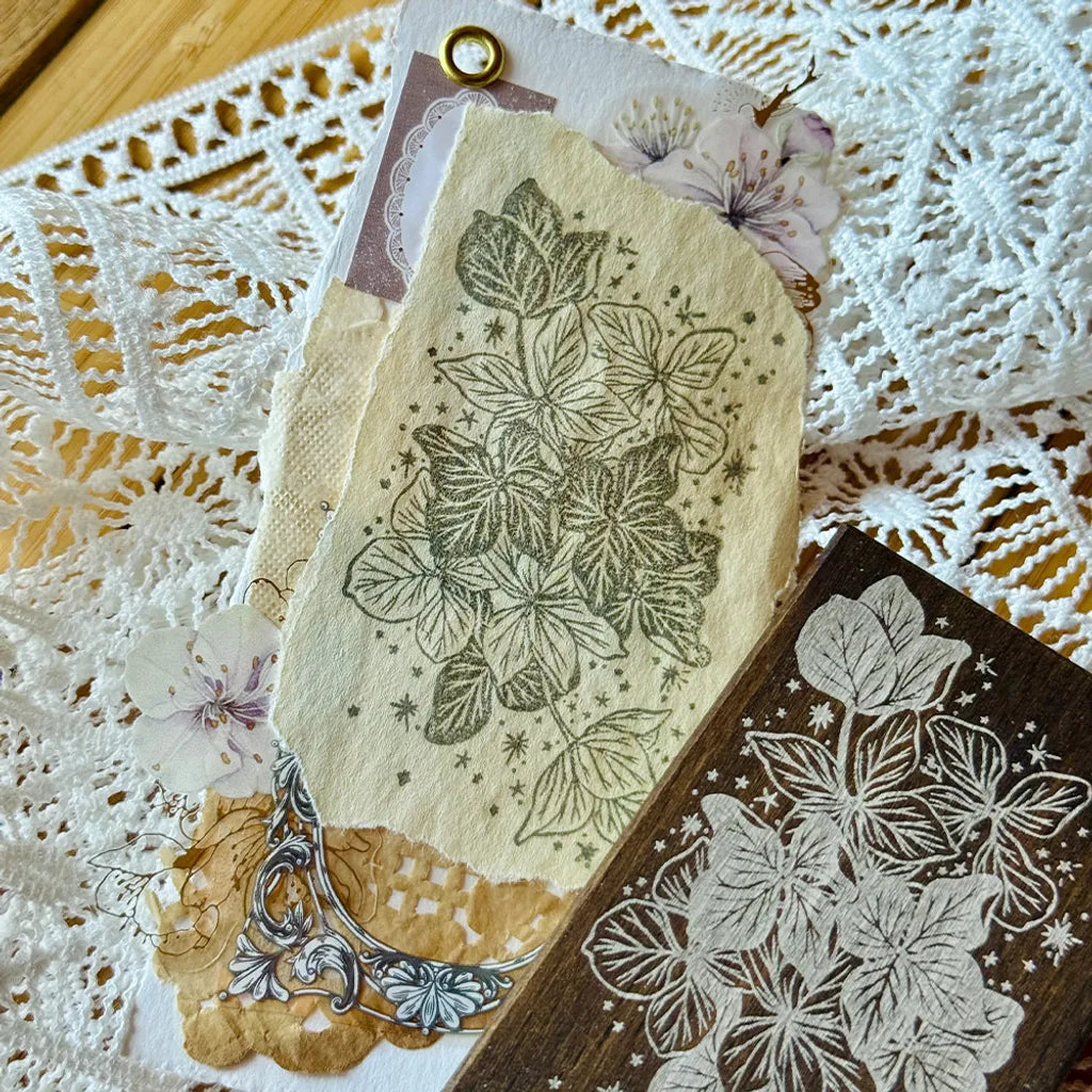 Loidesign Rubber Stamp - Light and Hydrangea