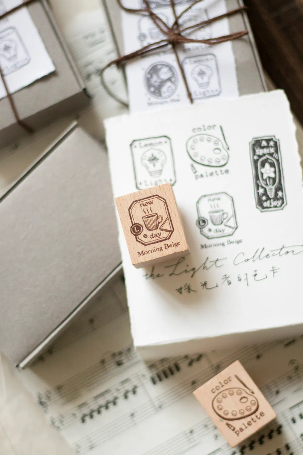 Loidesign Rubber Stamp - The Light Collector, 5 designs