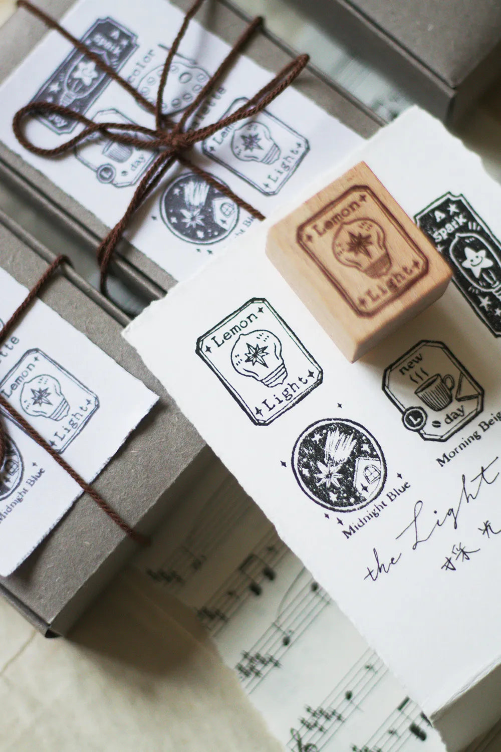 Loidesign Rubber Stamp - The Light Collector, 5 designs