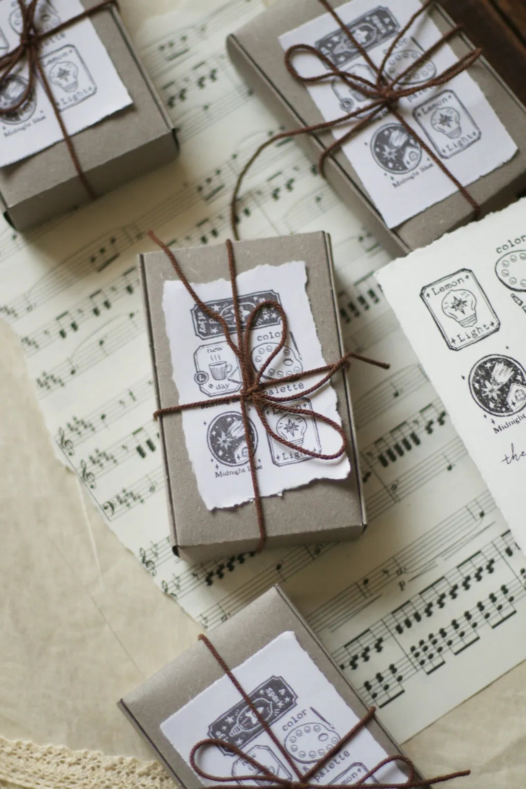 Loidesign Rubber Stamp - The Light Collector, 5 designs