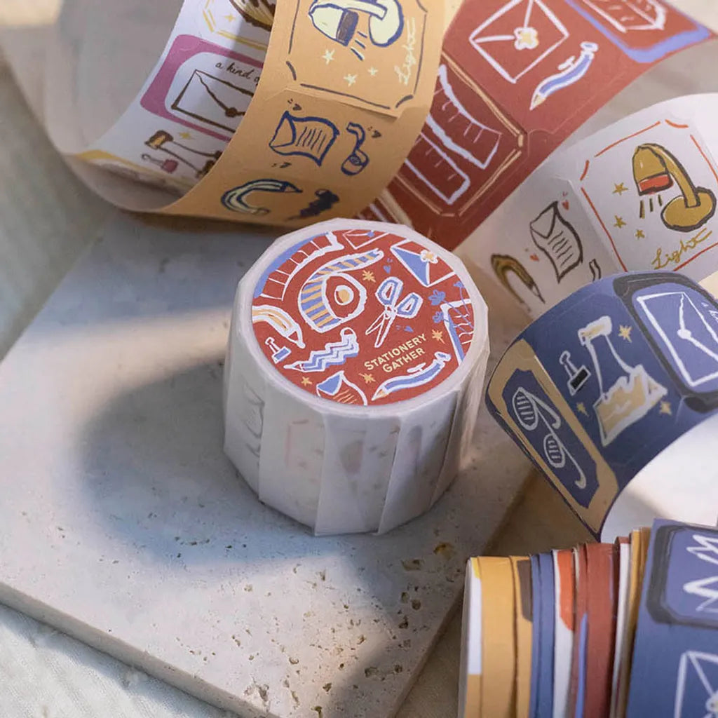 Loidesign x a kind of café Die-cut Style Tape - Stationery Gather