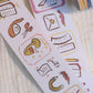 Loidesign x a kind of café Die-cut Style Tape - Stationery Gather