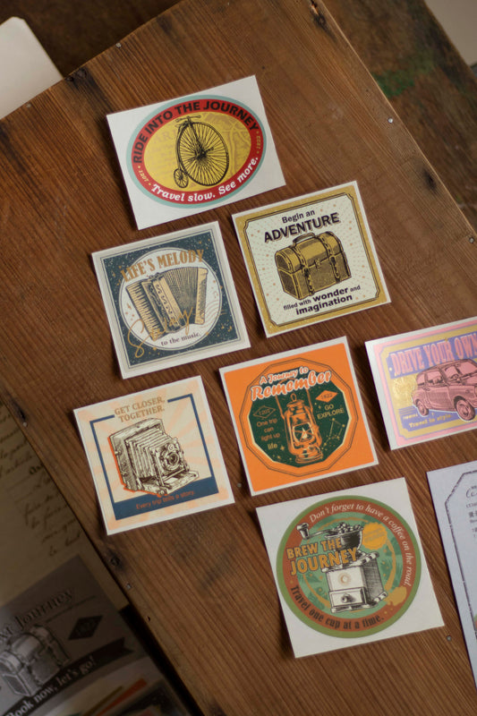 Loidesign Gold Foil Sticker Packet - The Next Journey