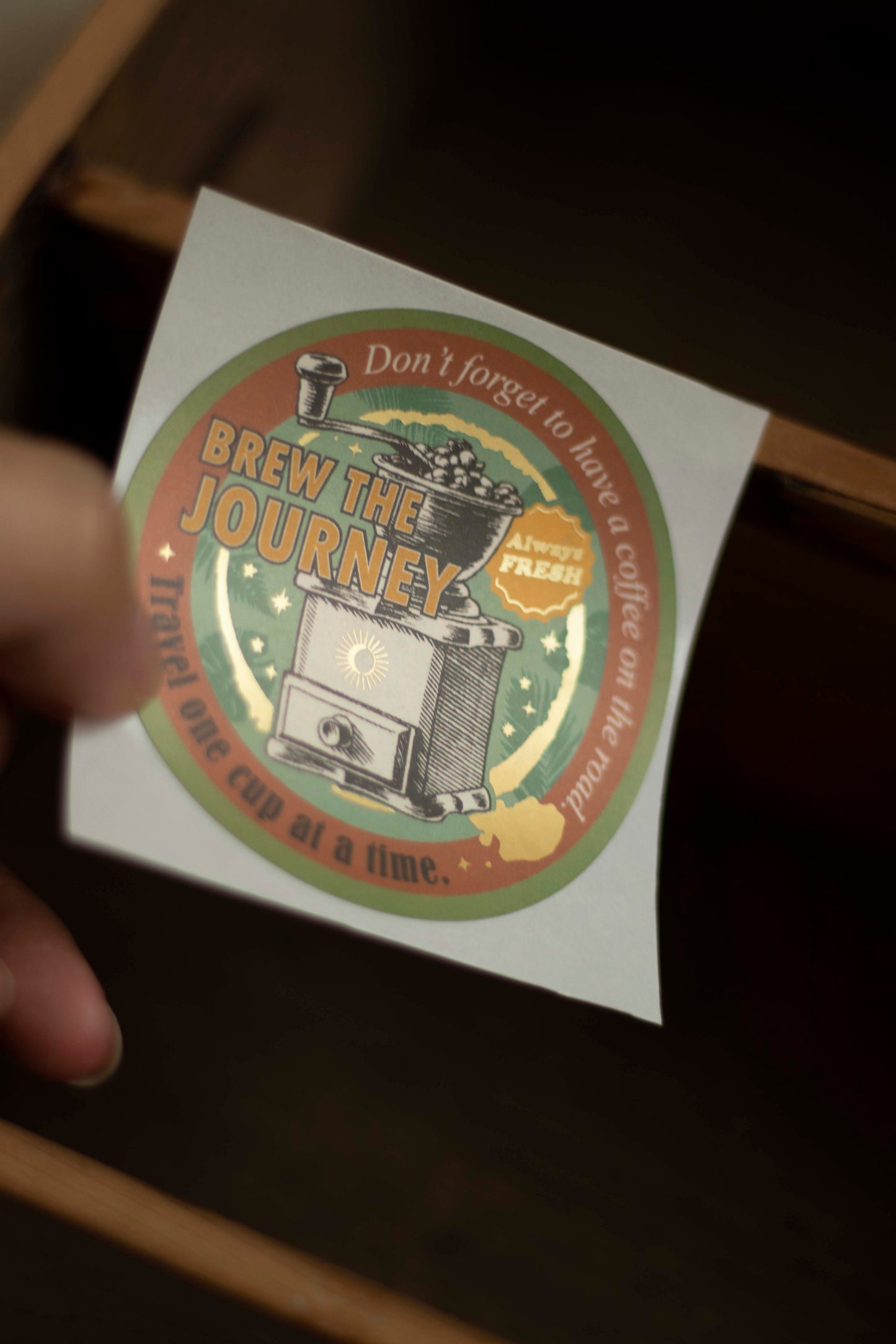 Loidesign Gold Foil Sticker Packet - The Next Journey