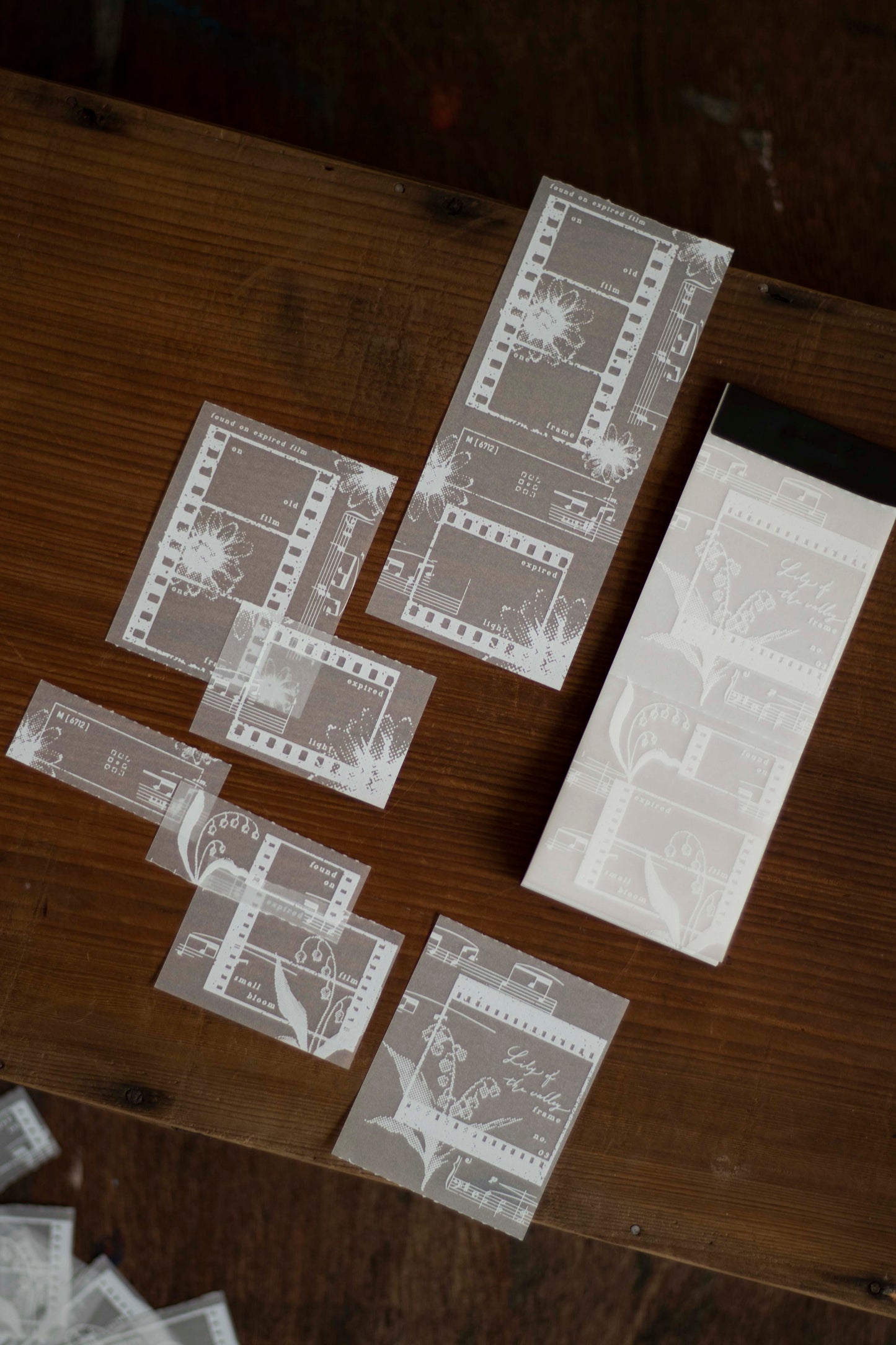 Loidesign Tracing Paper Memo Book - Negative Film Collection
