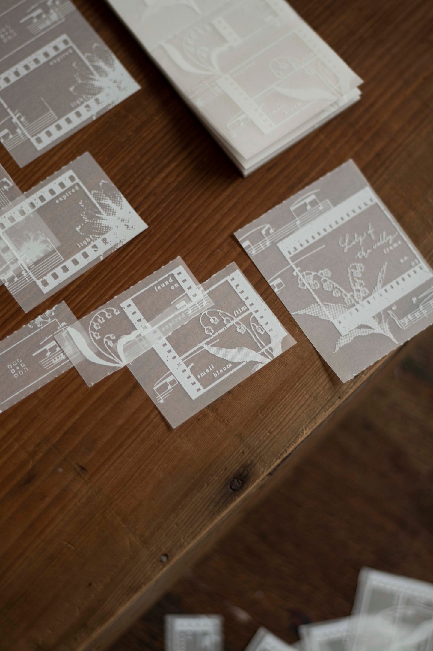 Loidesign Tracing Paper Memo Book - Negative Film Collection