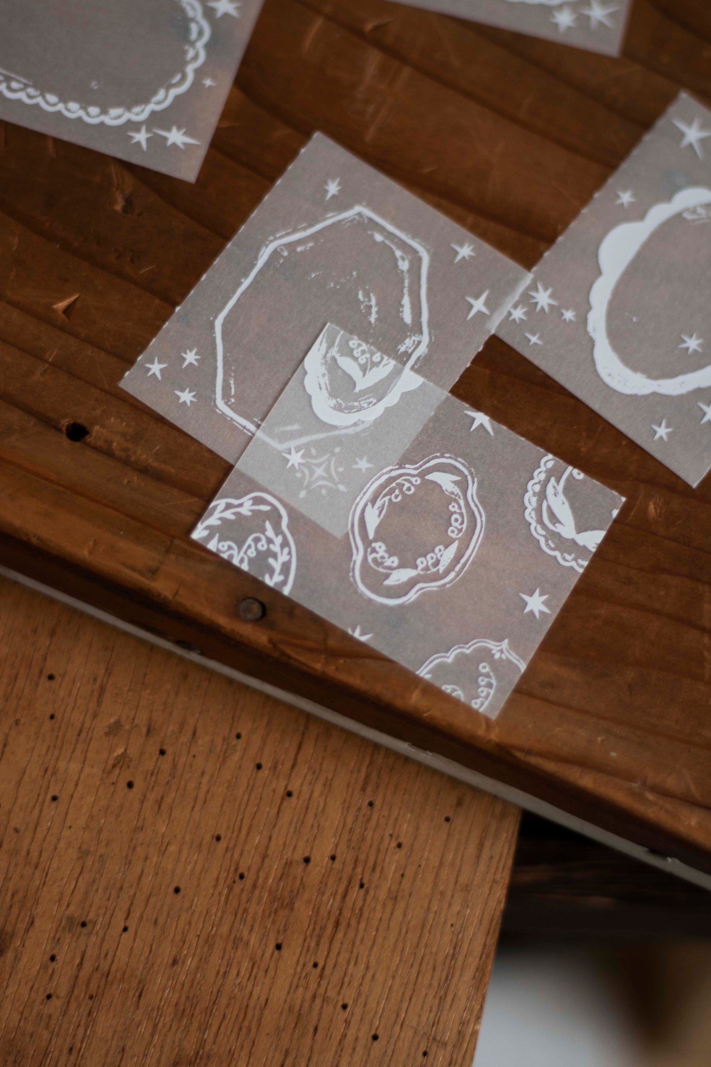 Loidesign Tracing Paper Memo Book - Lily of the Valley - Flower Tray