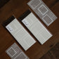 Loidesign Tracing Paper Memo Book - Postage Stamp Collection